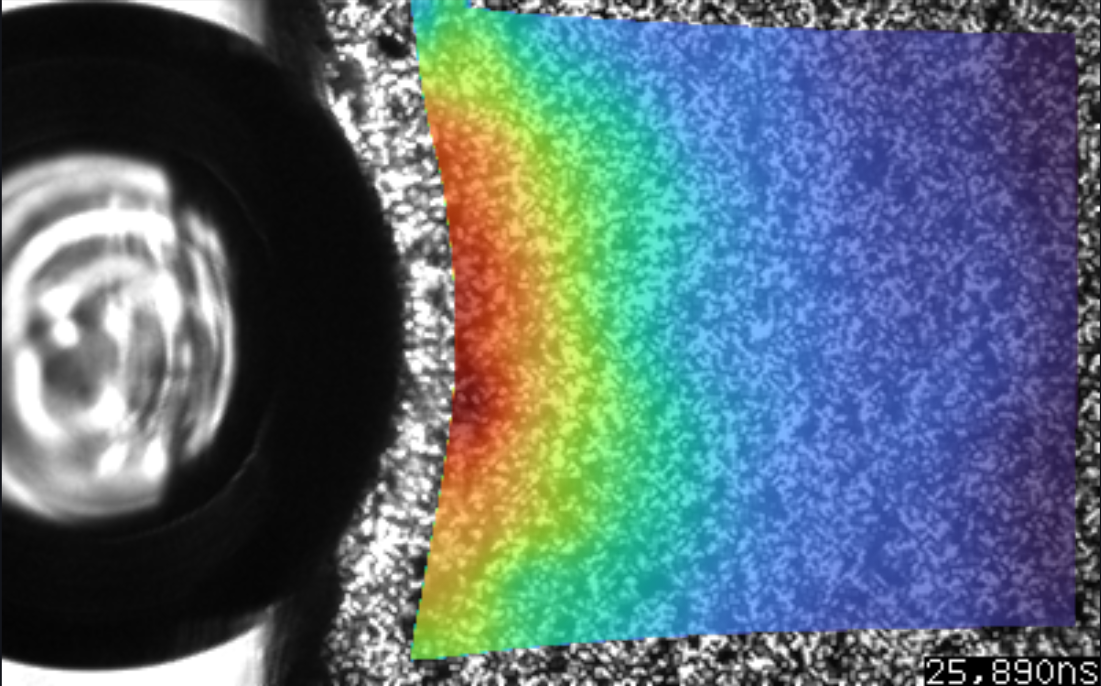 Cavitation flow — von Mises strain field