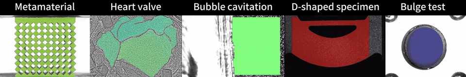 Stereo-ALDIC demonstration